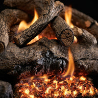 24" Peterson Evening Fyre Ventless Gas Logs | Real Fyre