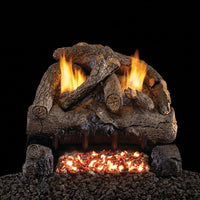 24-inch Peterson Evening Fyre Ventless Gas Logs by Real Fyre
