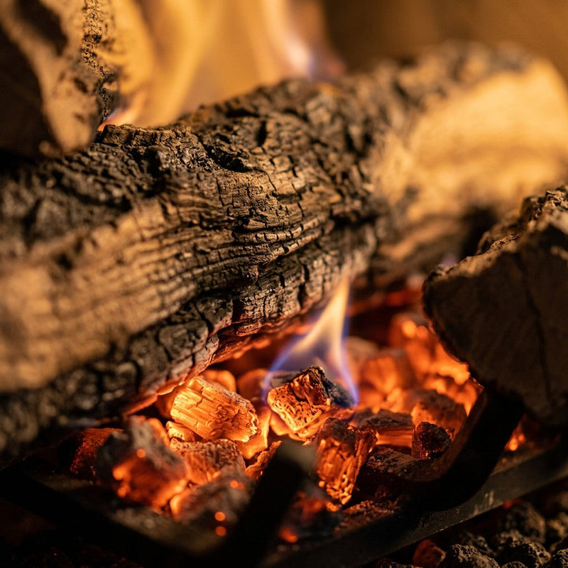 24" Split Oak Designer Plus Vented Gas Log Set | Real Fyre