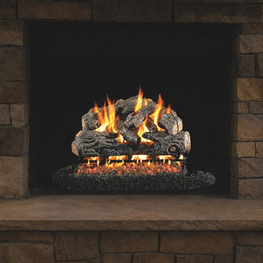 Charred Northern ANSI Vented Gas Log Set