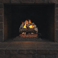 24" Golden Oak Designer Plus ANSI Vented Gas Log Set | Real Fyre