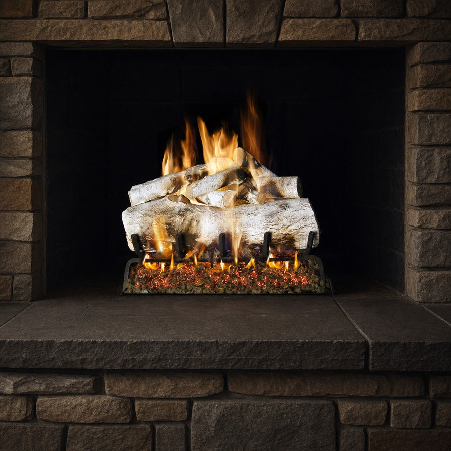 24" Mountain Birch ST Vented Gas Log Set