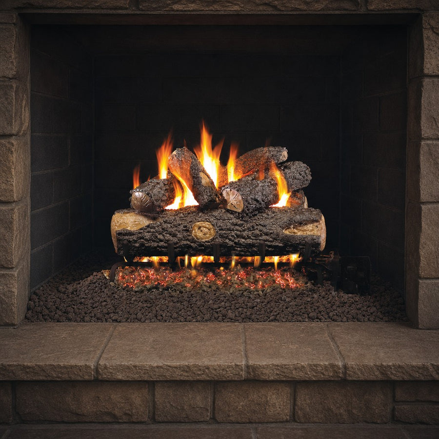 Woodland Oak ANSI Vented Gas Log Set