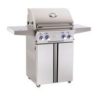American Outdoor Grill 24-Inch Portable Cart Base - Stainless Steel