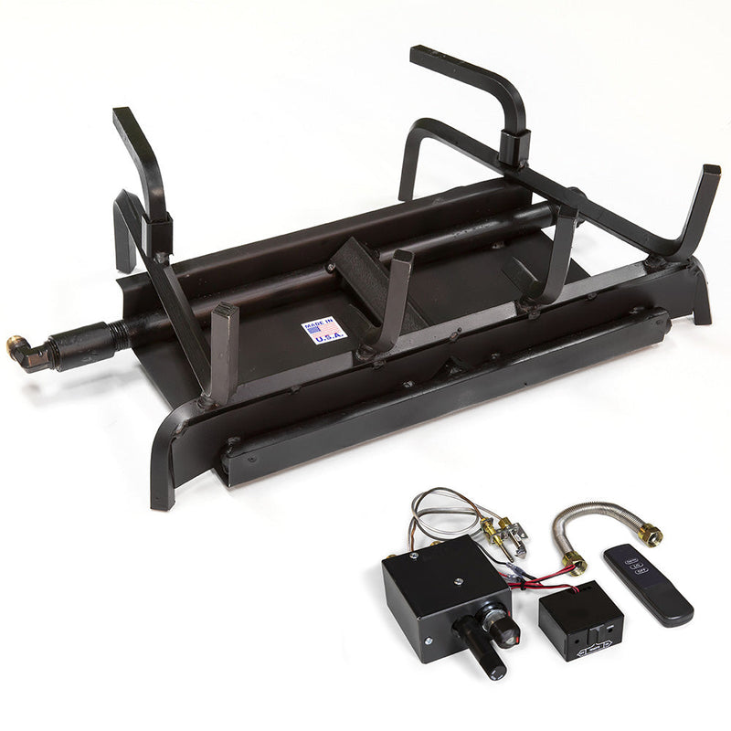 Grand Canyon 48" Assembled 2-Burner System — Modulating Millivolt & Remote (Propane)