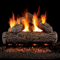 30" Golden Oak ANSI Vented Gas Log Set | Real Fyre