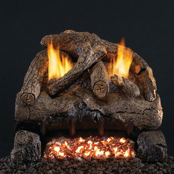 30-inch Peterson Evening Fyre Ventless Gas Logs by Real Fyre