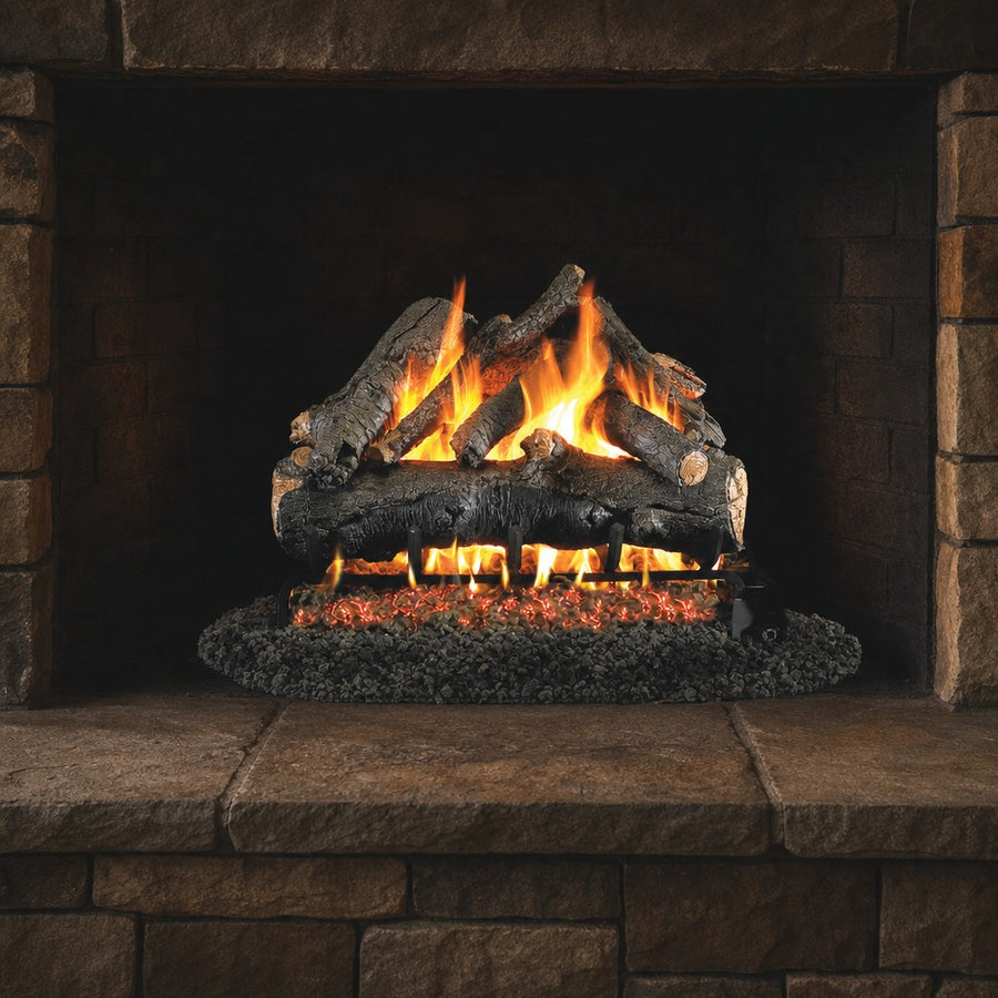 American Oak ANSI Vented Gas Log Set