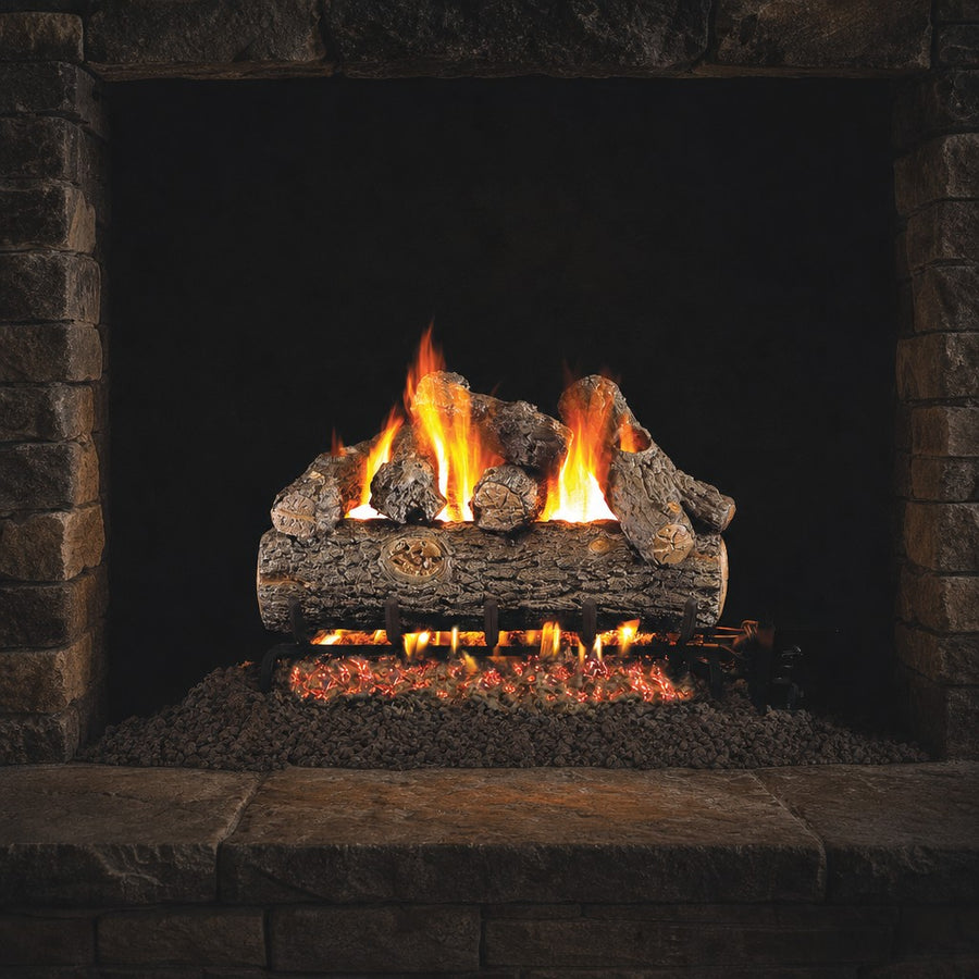 Golden Oak Designer Plus ANSI Vented Gas Log Set