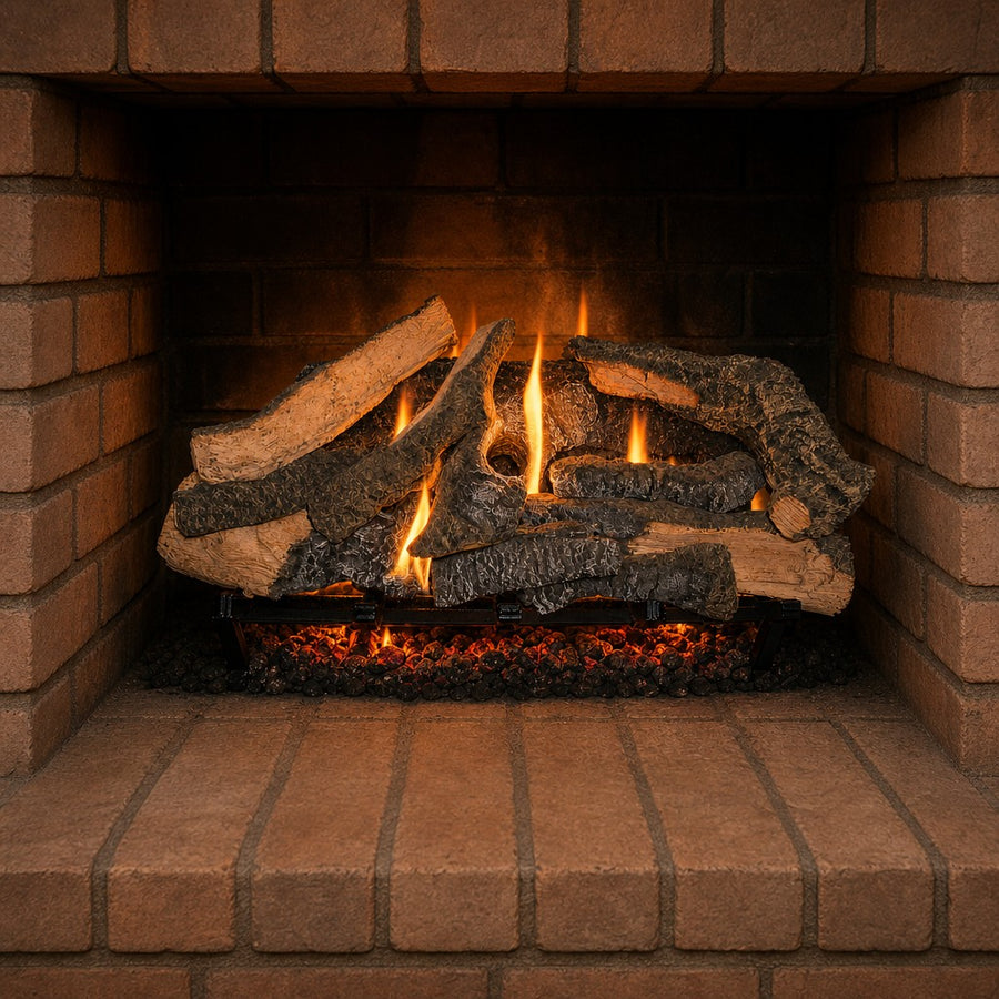 Rustic Timbers Vented Gas Log Set