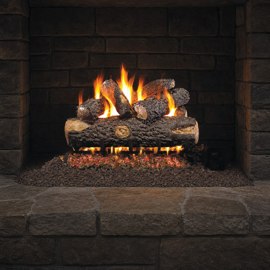Woodland Oak Vented Gas Log Set
