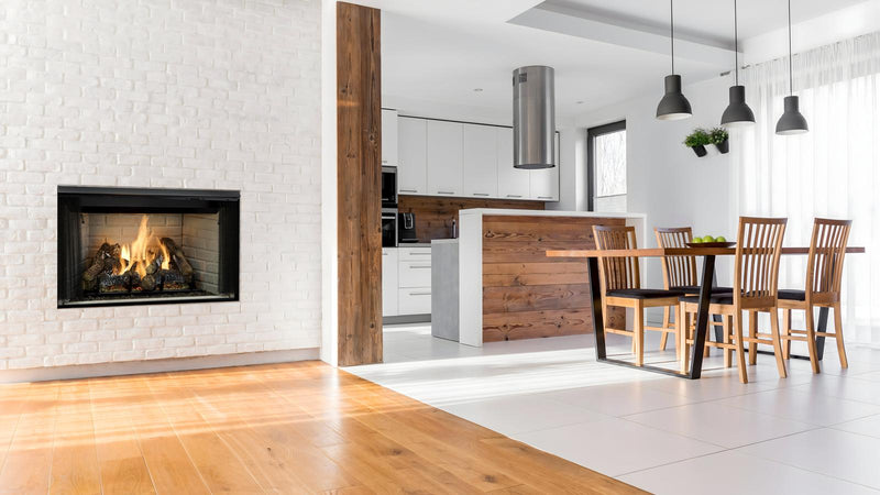 Majestic Reveal 36" Open Hearth B-Vent Gas Fireplace with IntelliFire - Model RBV4236IT