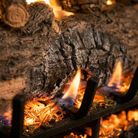 33" Mountain Crest Oak Vented Gas Log Set | Real Fyre