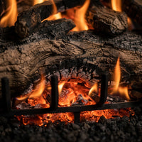 33" Mountain Crest Split Oak Vented Gas Log Set | Real Fyre