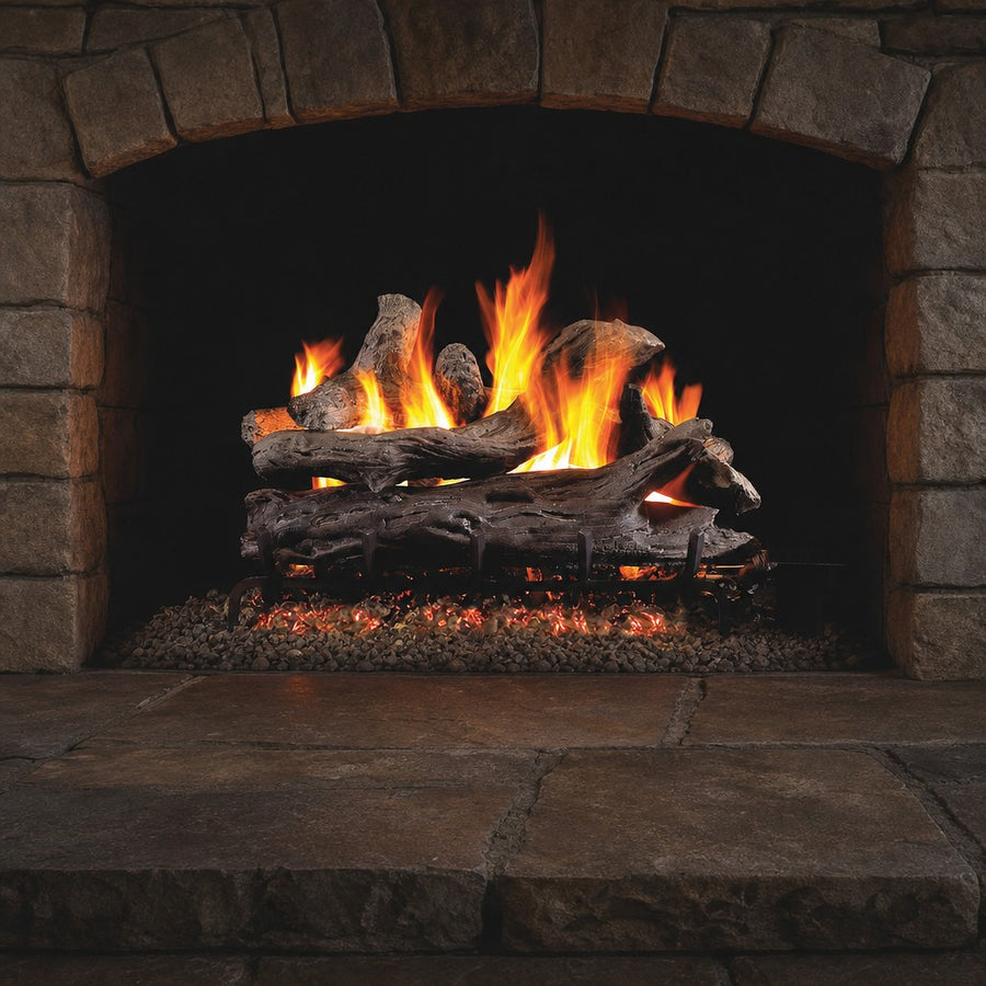 Coastal Driftwood Vented Gas Log Set