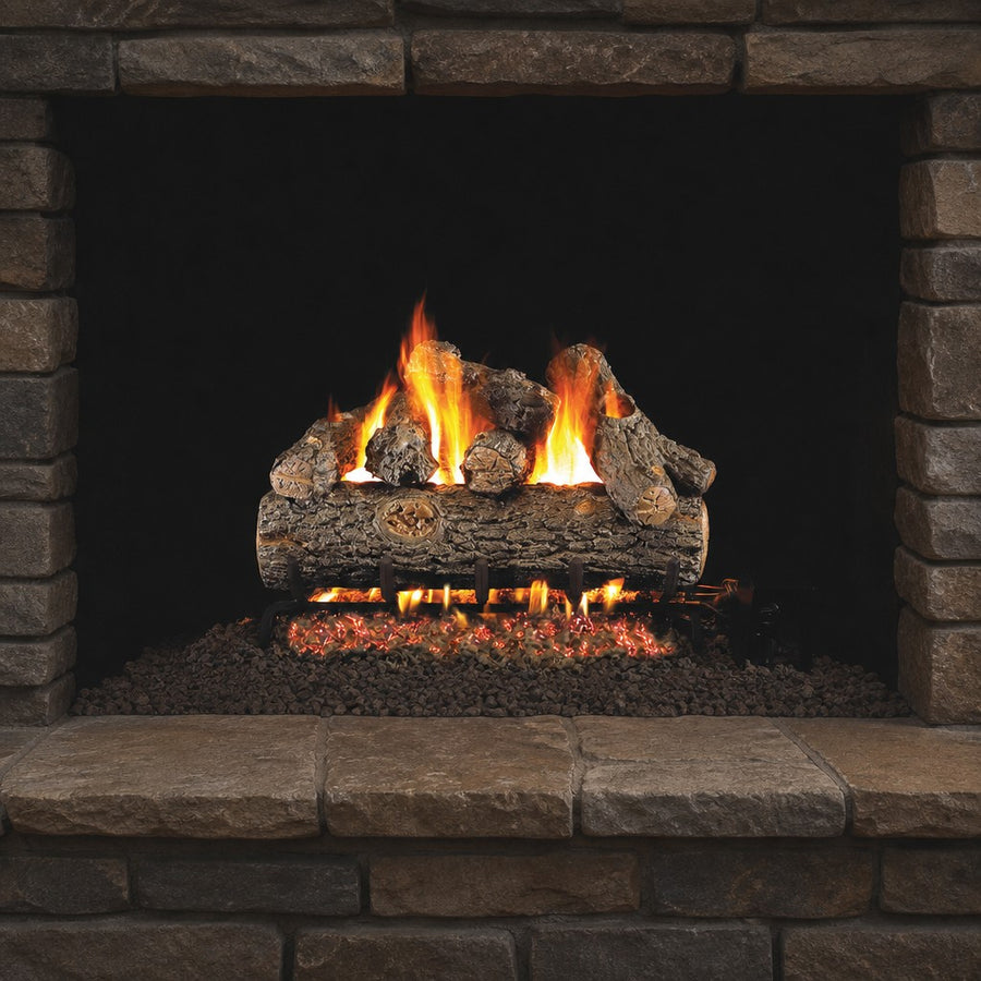 Golden Oak Designer Plus ANSI Vented Gas Log Set
