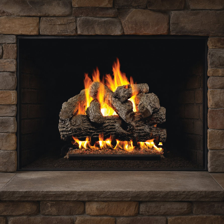 Royal English Oak Vented Gas Log Set