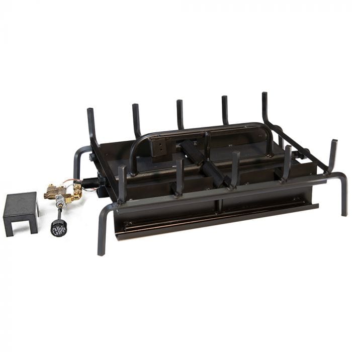 Grand Canyon 42" See-Through 3-Burner Propane Burner System with Rock Kit