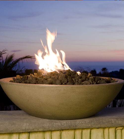 American Fyre Designs 24" Marseille Round Fire Bowl