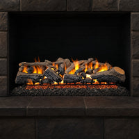 42" Charred Majestic Oak Vented Gas Log Set | Real Fyre