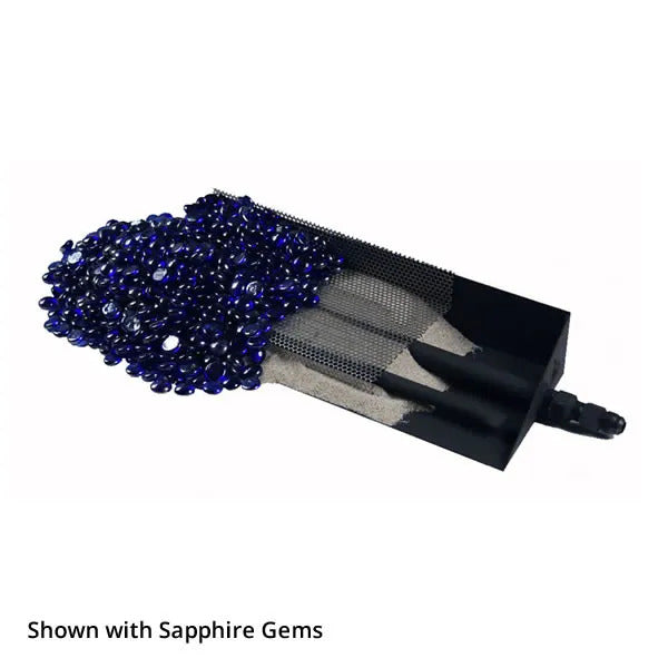 48-inch G45-2-GL SeeThrough Vented Contemporary Hearth Kit by Real Fyre