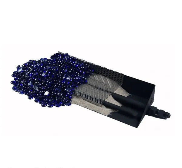 48" G45-2-GL SeeThrough Vented Contemporary Hearth Kit