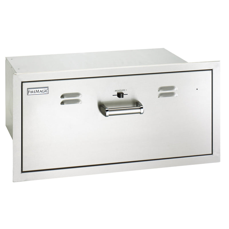 Fire Magic Premium Flush 30-Inch Built-In Electric Warming Drawer