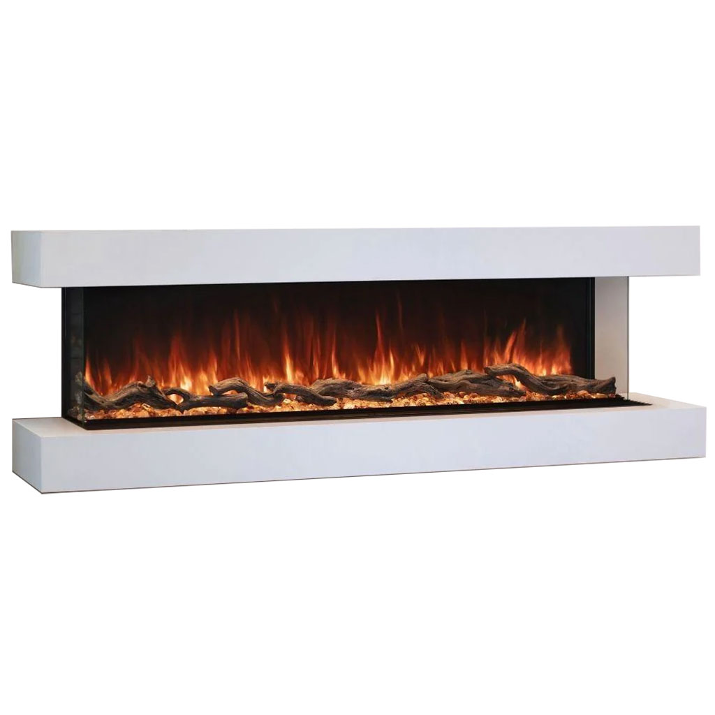 Modern Flames Landscape Pro Multi 96-inch 3-Sided / 2-Sided Built In Electric Fireplace - Model LPM-9616