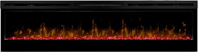 Prism Linear 74" Electric Fireplace - Acrylic Ice - Model BLF7451