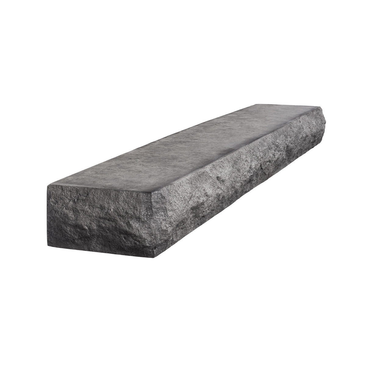 Natural Cut Stone Non-Combustible Mantel Shelf Greystone finish