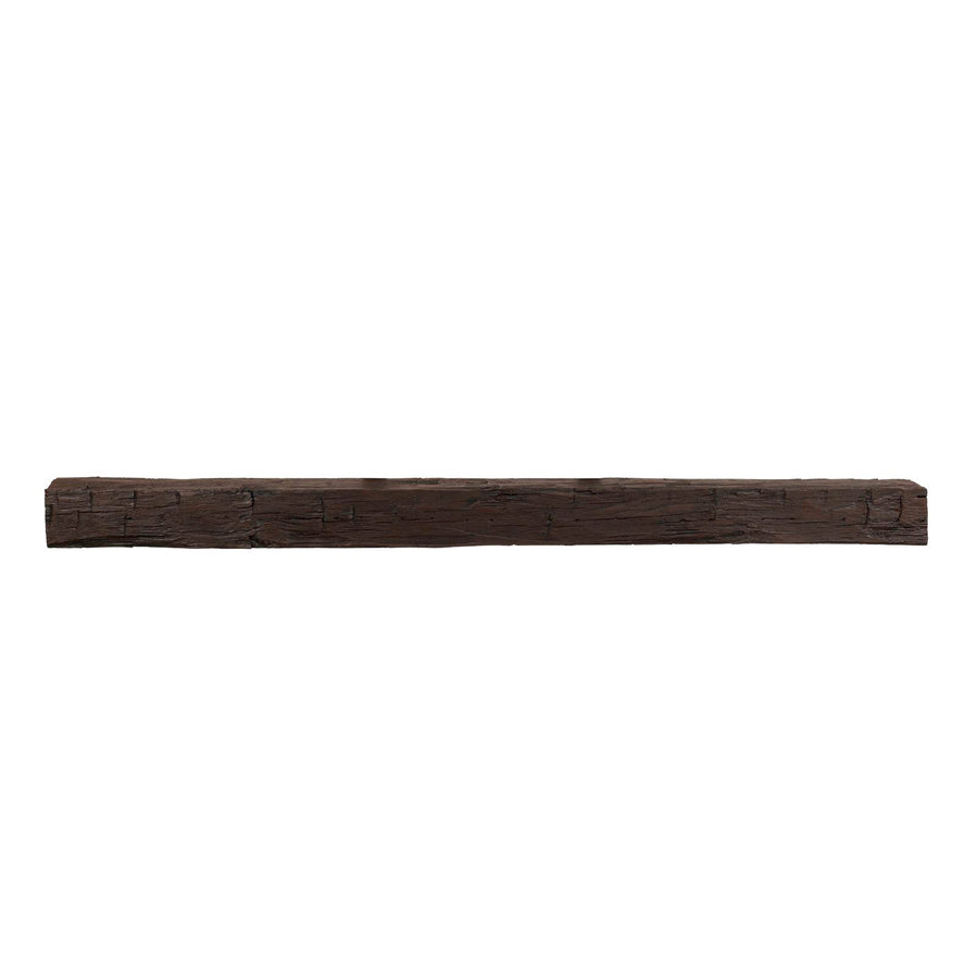 Hayloft Non-Combustible Concrete Mantel Shelf Roasted Chestnut Finish