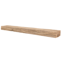 Smokehouse Non-Combustible Concrete Mantel Shelf Pale Honey Finish