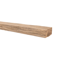 Smokehouse Non-Combustible Concrete Mantel Shelf Pale Honey Finish