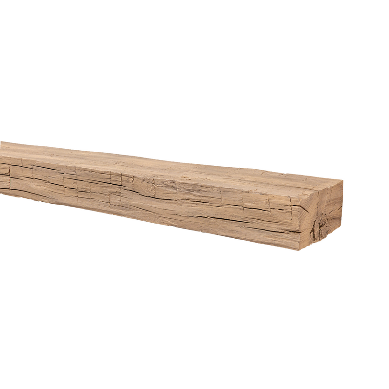 Smokehouse Non-Combustible Concrete Mantel Shelf Pale Honey Finish