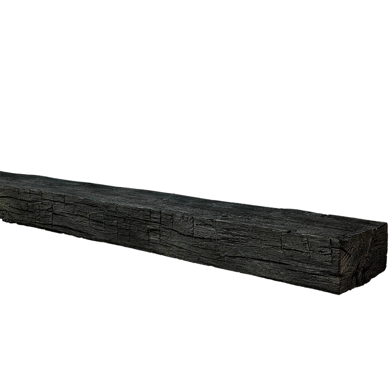 Smokehouse Non-Combustible Concrete Mantel Shelf Eclipse Finish