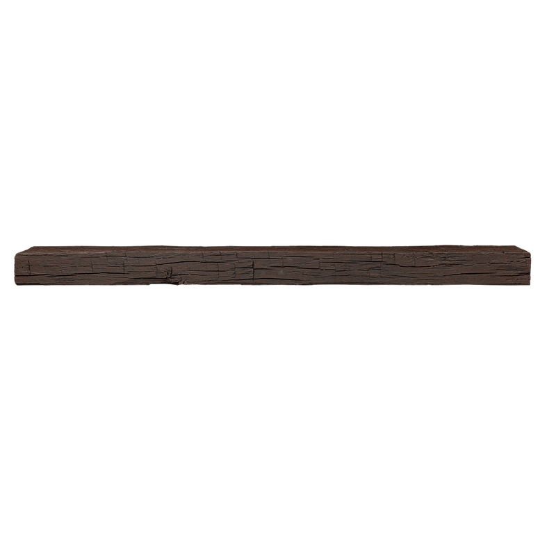 Smokehouse Non-Combustible Concrete Mantel Shelf Roasted Chestnut Finish