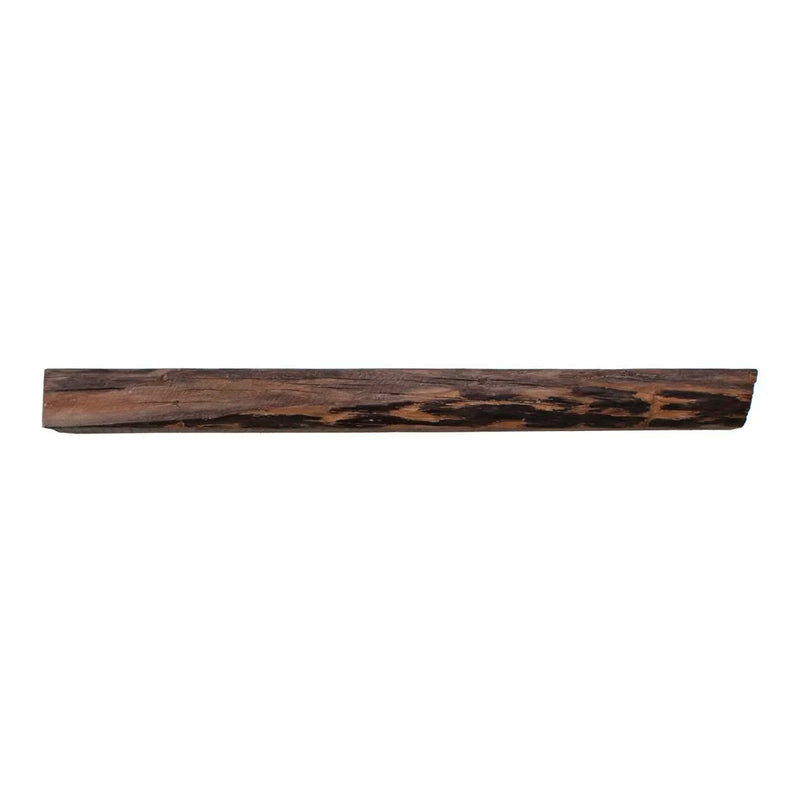 Cabin Pine Non-Combustible Concrete Mantel Shelf Maduro Finish
