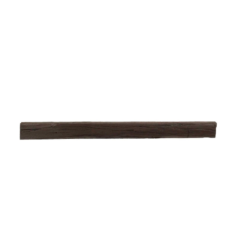 Cabin Pine Non-Combustible Concrete Mantel Shelf Roasted Chestnut Finish