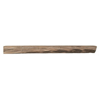 Cabin Pine Non-Combustible Concrete Mantel Shelf Pale Honey Finish