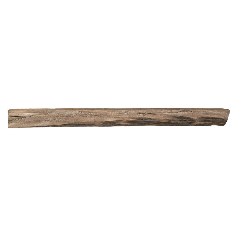 Cabin Pine Non-Combustible Concrete Mantel Shelf Pale Honey Finish
