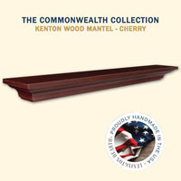 Kenton Wood Mantel Shelf Kit Cherry