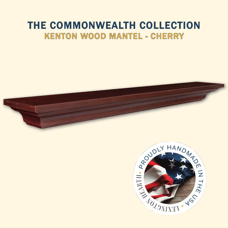 Kenton Wood Mantel Shelf Kit Cherry