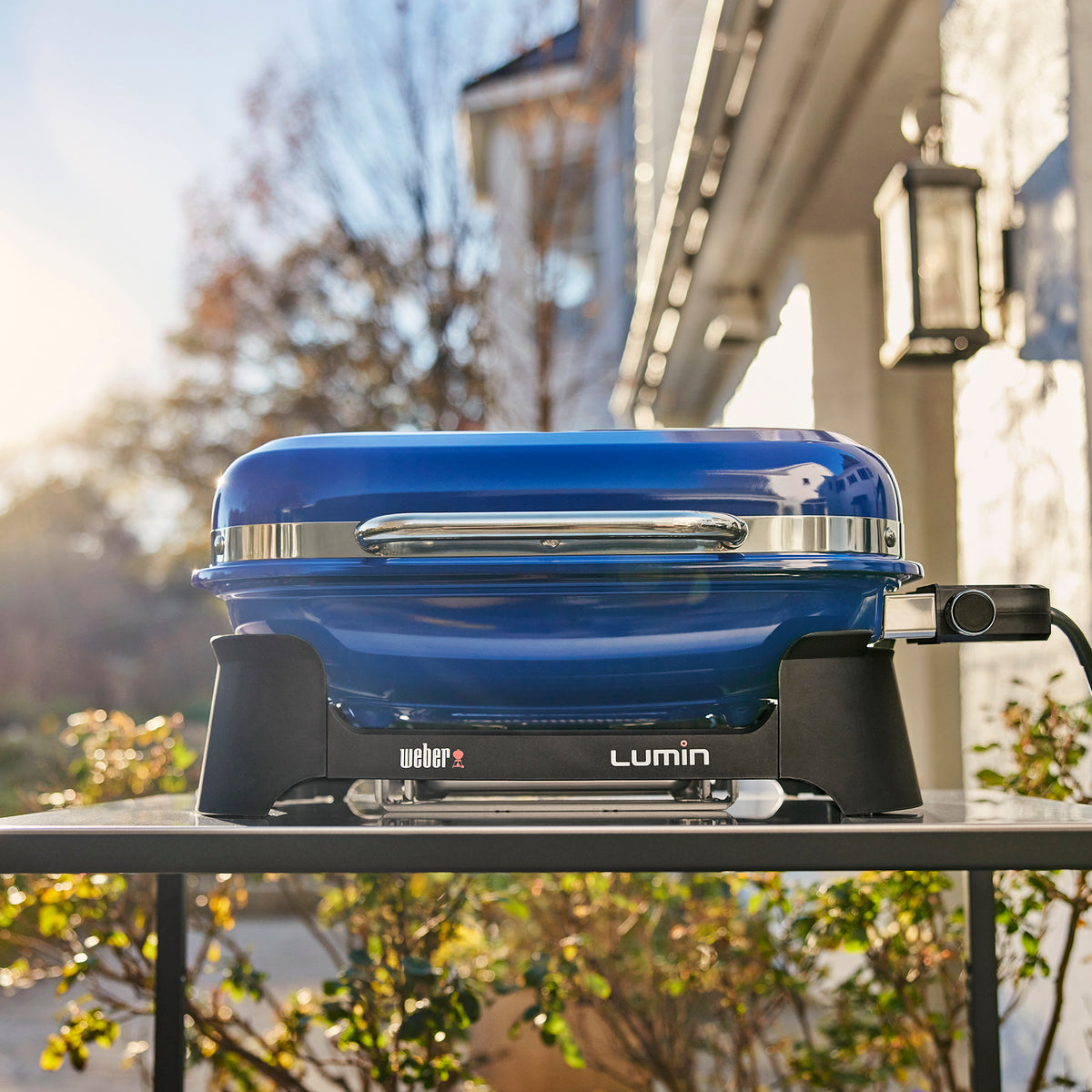 Lumin Electric Grill - Deep Ocean Blue