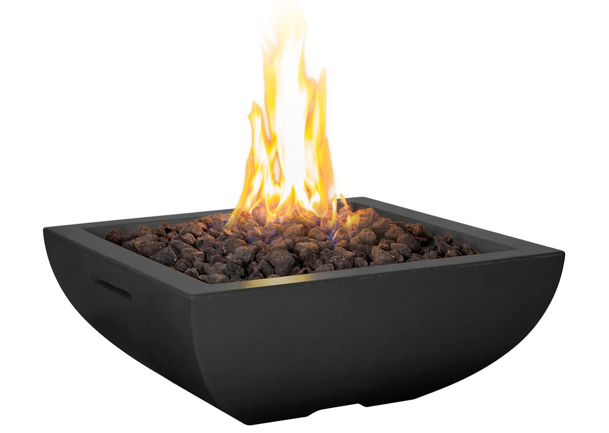 30″ Bordeaux Petite Square Fire Bowl