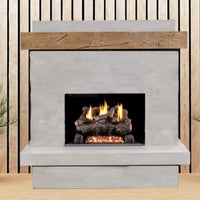 American Fyre Designs 68" Brooklyn Smooth Vent-Free Outdoor Gas Fireplace
