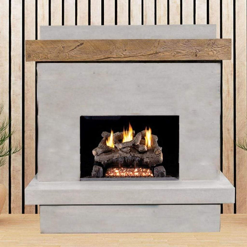 American Fyre Designs 68" Brooklyn Smooth Vent-Free Outdoor Gas Fireplace