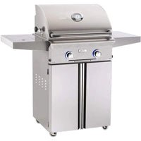 American Outdoor Grill 24" L-Series Portable Gas Grill with Rotisserie & Side Burner