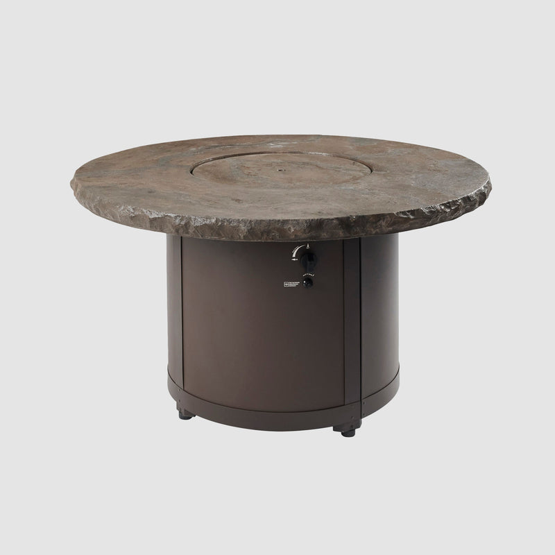 Beacon Round Gas Fire Pit Table — manufacturer product photograph 3; selected configuration shown