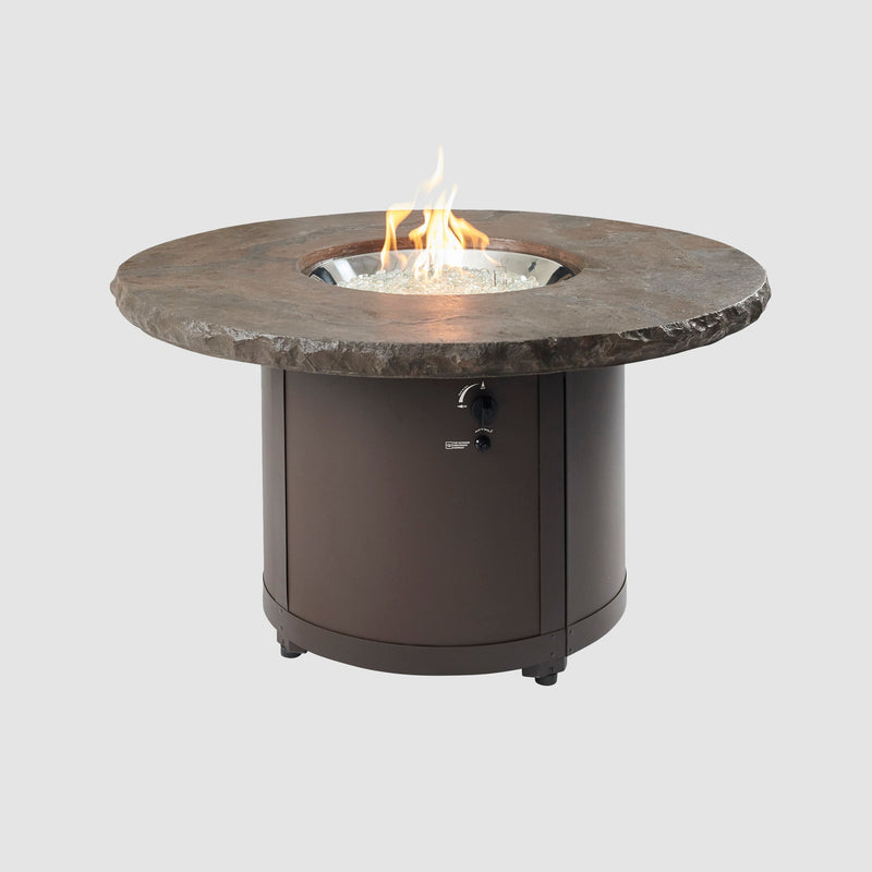 Beacon Round Gas Fire Pit Table — manufacturer product photograph 1; selected configuration shown