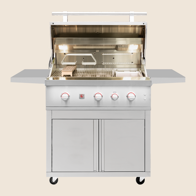 Summerset Deluxe Cart for 36" Quest Built-In Grill